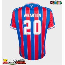 Camisa de Futebol Crystal Palace Adam Wharton #20 Equipamento Principal 2025-26 Manga Curta